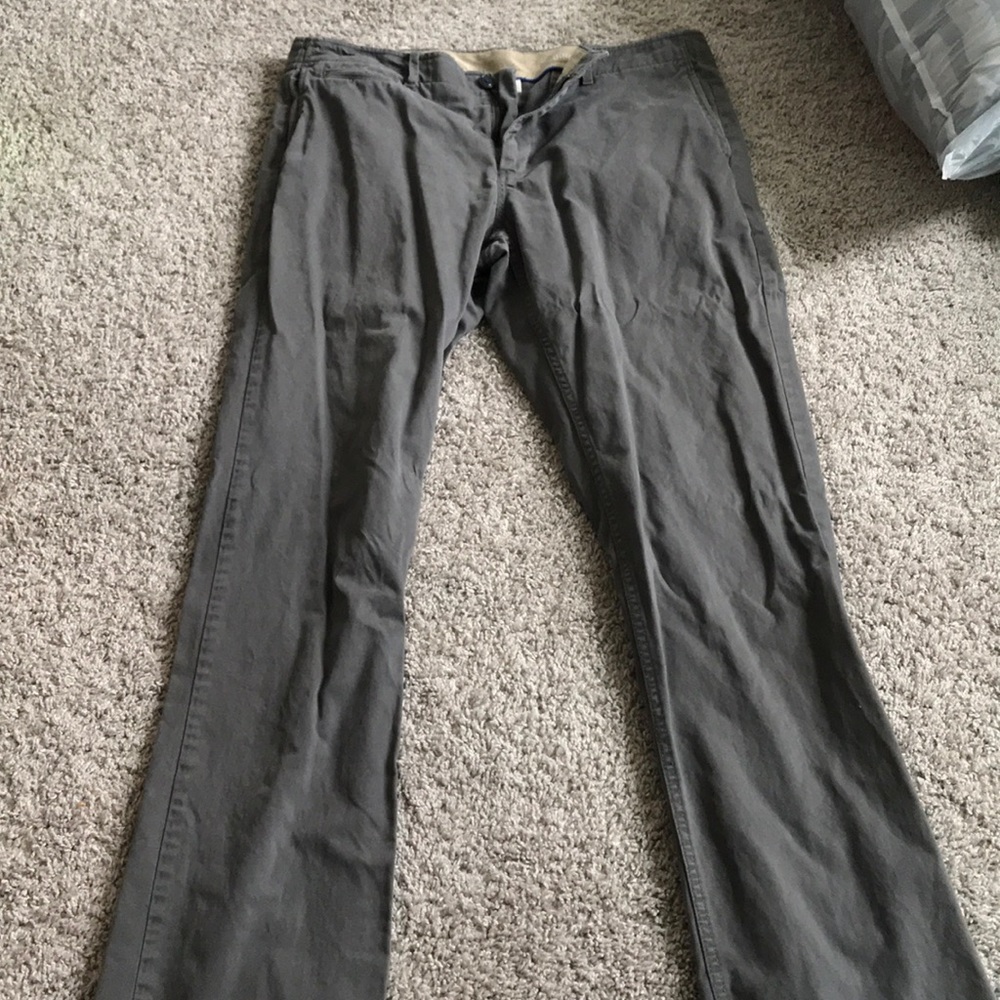 Grey green pants
